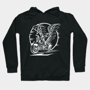 Flying motorcycle Hoodie